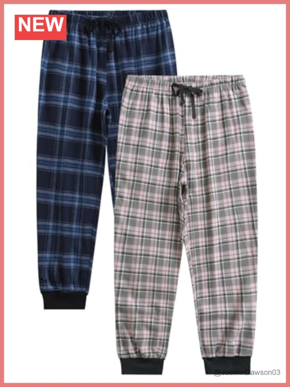 Petite Cotton Flannel Pajama Lounge Jogger Pants